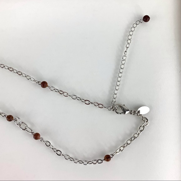 Lia Sophia Retired Ponocos Resin and Wood Bead Necklace, 33L62 - Picture 6 of 16